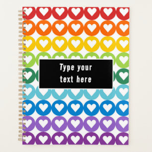Rainbow Colors    Cute Back to School Planner