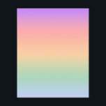 Rainbow colour gradient background flyer<br><div class="desc">Rainbow gradient colours.</div>