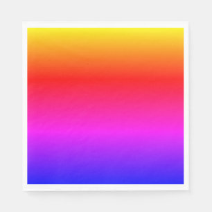 Rainbow Colour Napkins