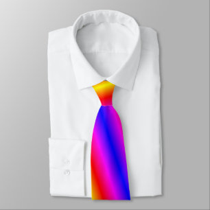 Rainbow Colour Neck Tie