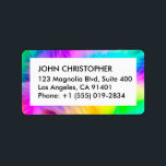 Rainbow Coloured Fur Design-75293 Label<br><div class="desc">Rainbow Coloured Fur Design-75293</div>