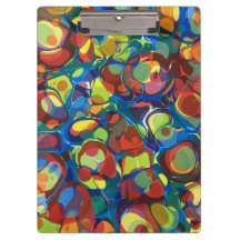 Rainbow coloured modern marbling Party pattern