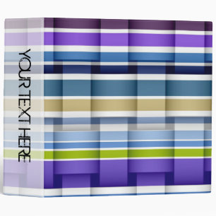 Rainbow colourful stripes background binder