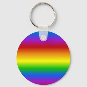 Rainbow Colours custom key chain