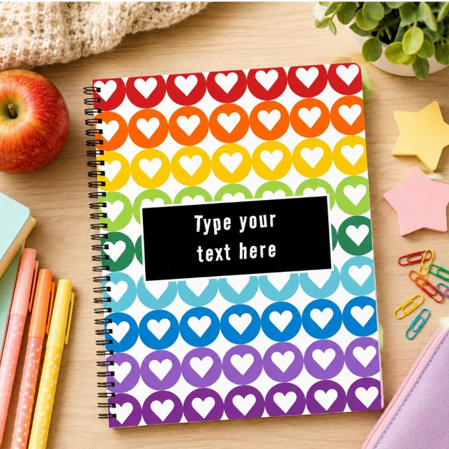 Rainbow Colours  | Cute Back to School Notebook (Rainbow Colors | Cute Back to School Notebook)