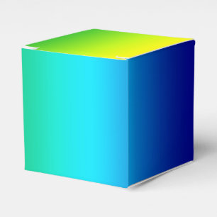 Rainbow Colours Favor Box