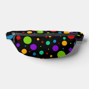 Rainbow Colours PolkaDot Fanny Pack