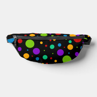 Rainbow Colours PolkaDot Fanny Pack