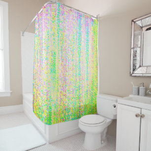 Rainbow Colours Shower Curtain by Artist