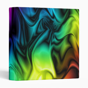 Rainbow Colours Soft Silk Binder