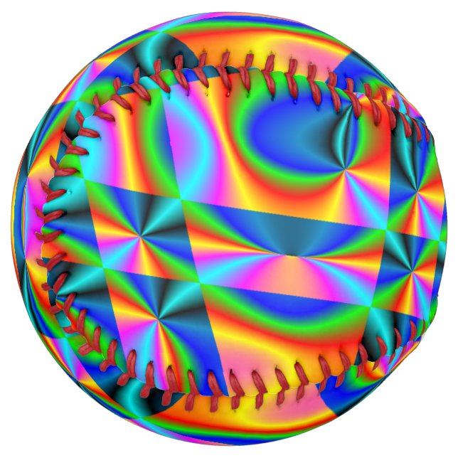 Rainbow Colours Softball (Front Left)