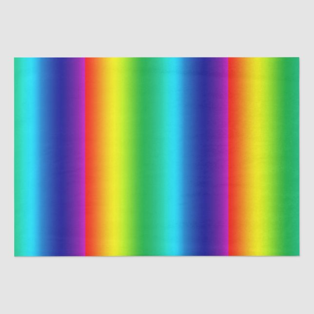Rainbow Colours Spectrum   Tissue Paper (Front)
