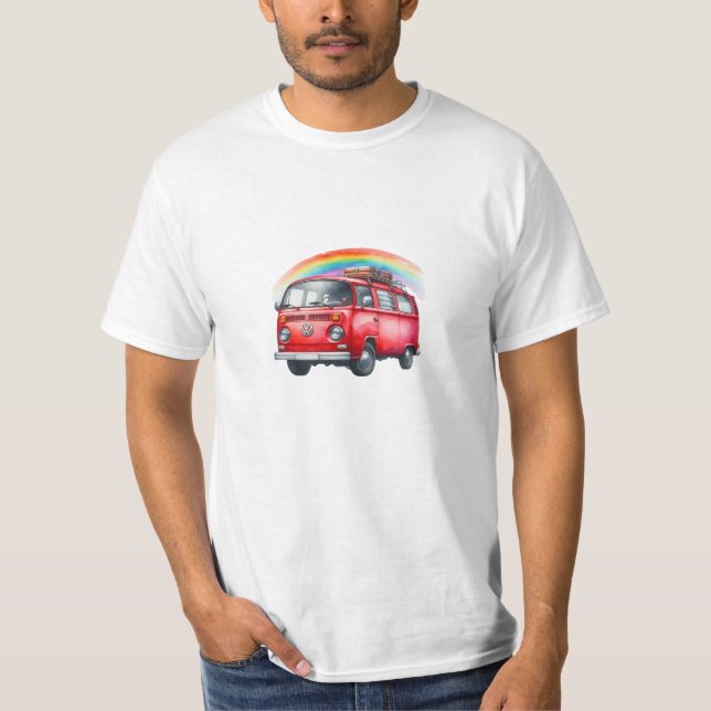 rainbow combi T-Shirt (Front)