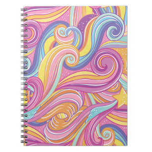 Rainbow Comet: Magical Dreamy Sky. Notebook