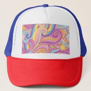 Rainbow Comet: Magical Dreamy Sky. Trucker Hat