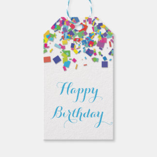 Rainbow Confetti | Gift Tag