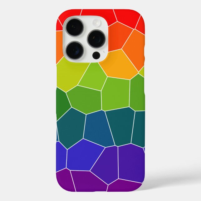 Rainbow COOL Pattern Case-Mate iPhone Case (Back)