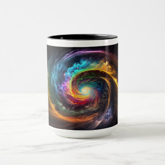Rainbow Cosmos Mug