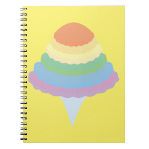 Rainbow Cotton Candy Notebook