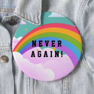 Rainbow Covenant 6 Inch Round Button