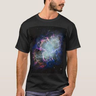Rainbow Crab Nebula Full Photo T-Shirt