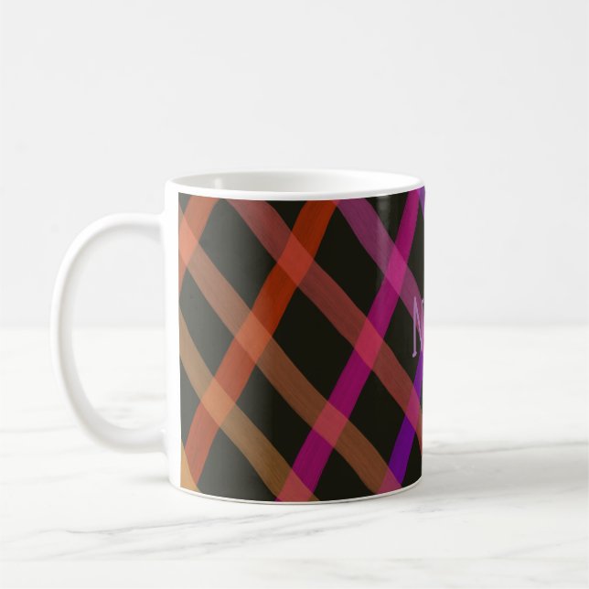 Rainbow CrissCross Coffee Mug (Left)
