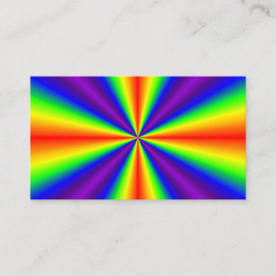 Rainbow Cross Business Card