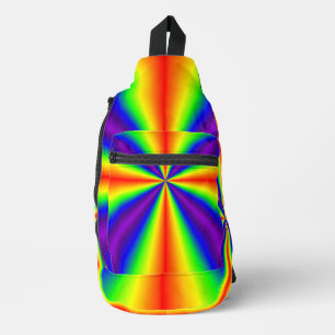 Rainbow Cross Sling Bag