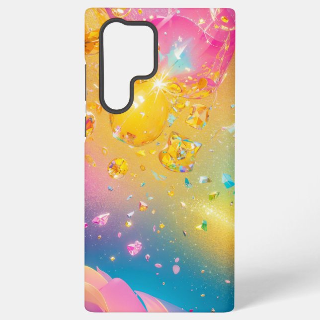 Rainbow Crystal Fantasy Phone Case (Back)
