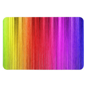 Rainbow Curtain Design Magnet
