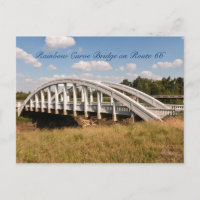 Rainbow Curve Bridge	on Route 66 in Kansas