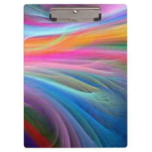Rainbow custom clip board! clipboard