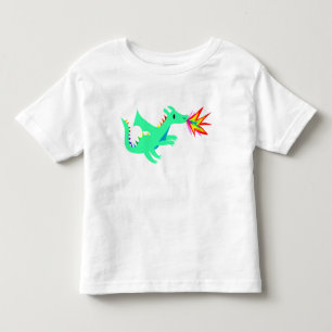 Rainbow cute dragon shirt for kids