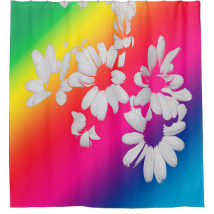 Rainbow daisies