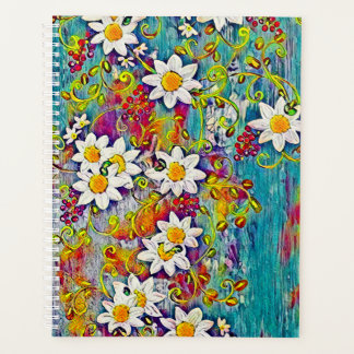 Rainbow Daisy Planner