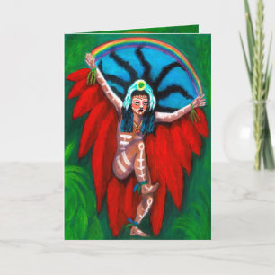 rainbow dance prayer ... card