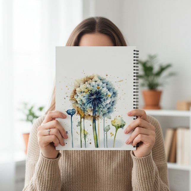 Rainbow Dandelion, custom Notebook (Creator Uploaded)