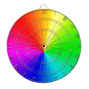 Rainbow Dartboard