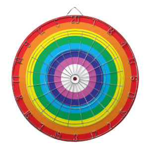 Rainbow Dartboard