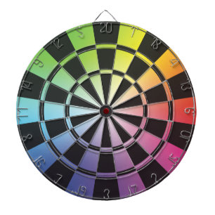 Rainbow Dartboard 3