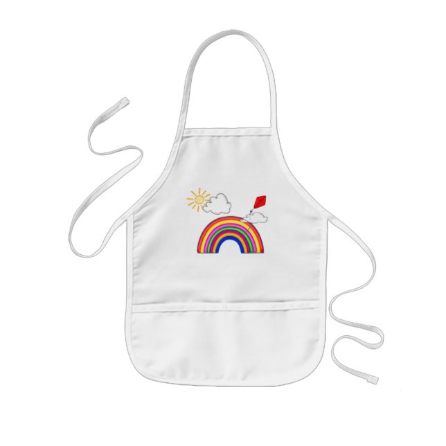 Rainbow Day Kids Apron (Front)
