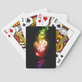rainbow deck playing cards