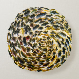 Rainbow Depression Round Pillow