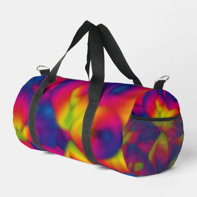 Rainbow Design Duffle Bag (Right Corner)