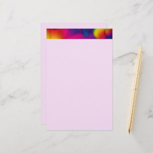Rainbow Design Stationery