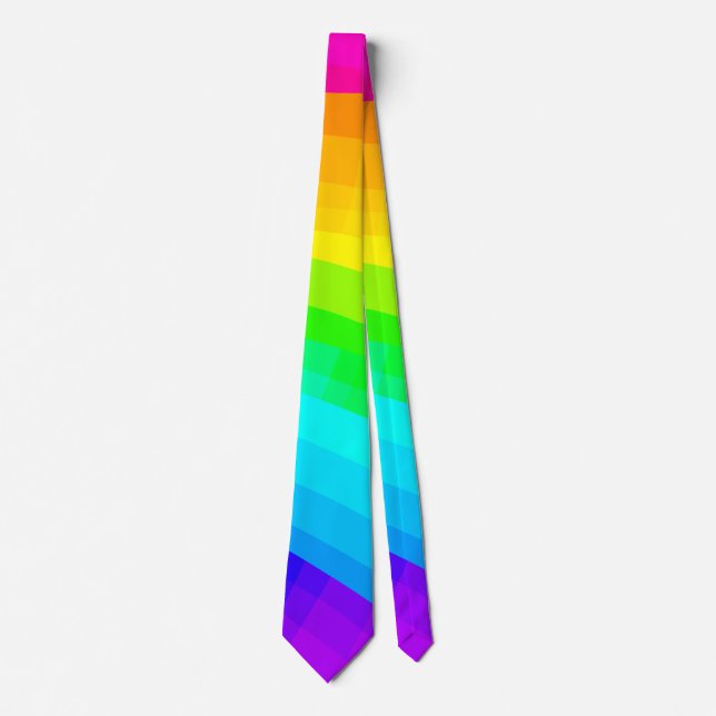 Rainbow Design Tie (Front)