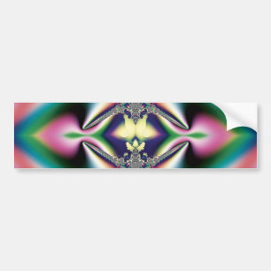 Rainbow Diamond Bumper Sticker