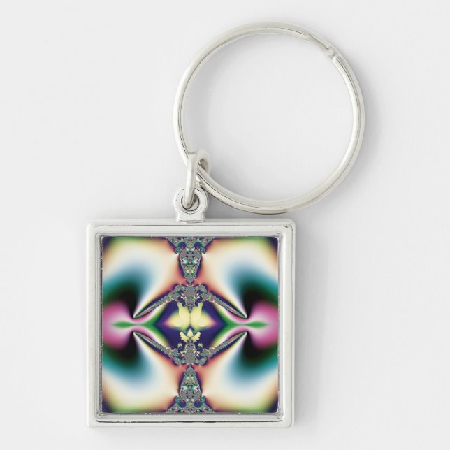 Rainbow Diamond Keychain (Front)