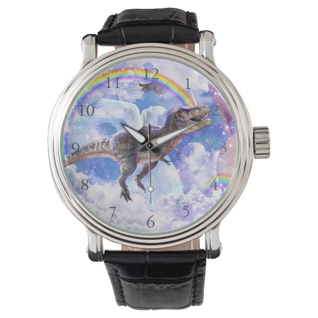 Rainbow dinosaur unicorn dinocorn                  watch (Front)