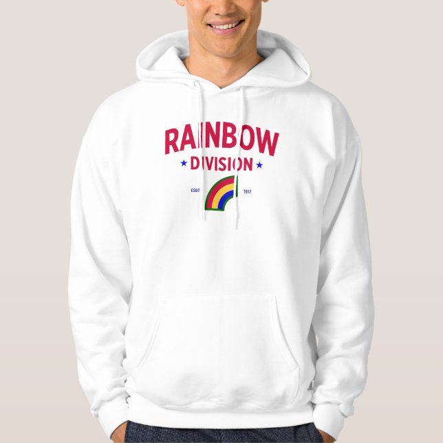 Rainbow Division - 42nd Infantry Division Hoodie (Front)